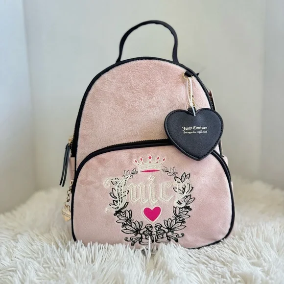 Juicy couture heritage dusty rose backpack - Picture 1 of 17